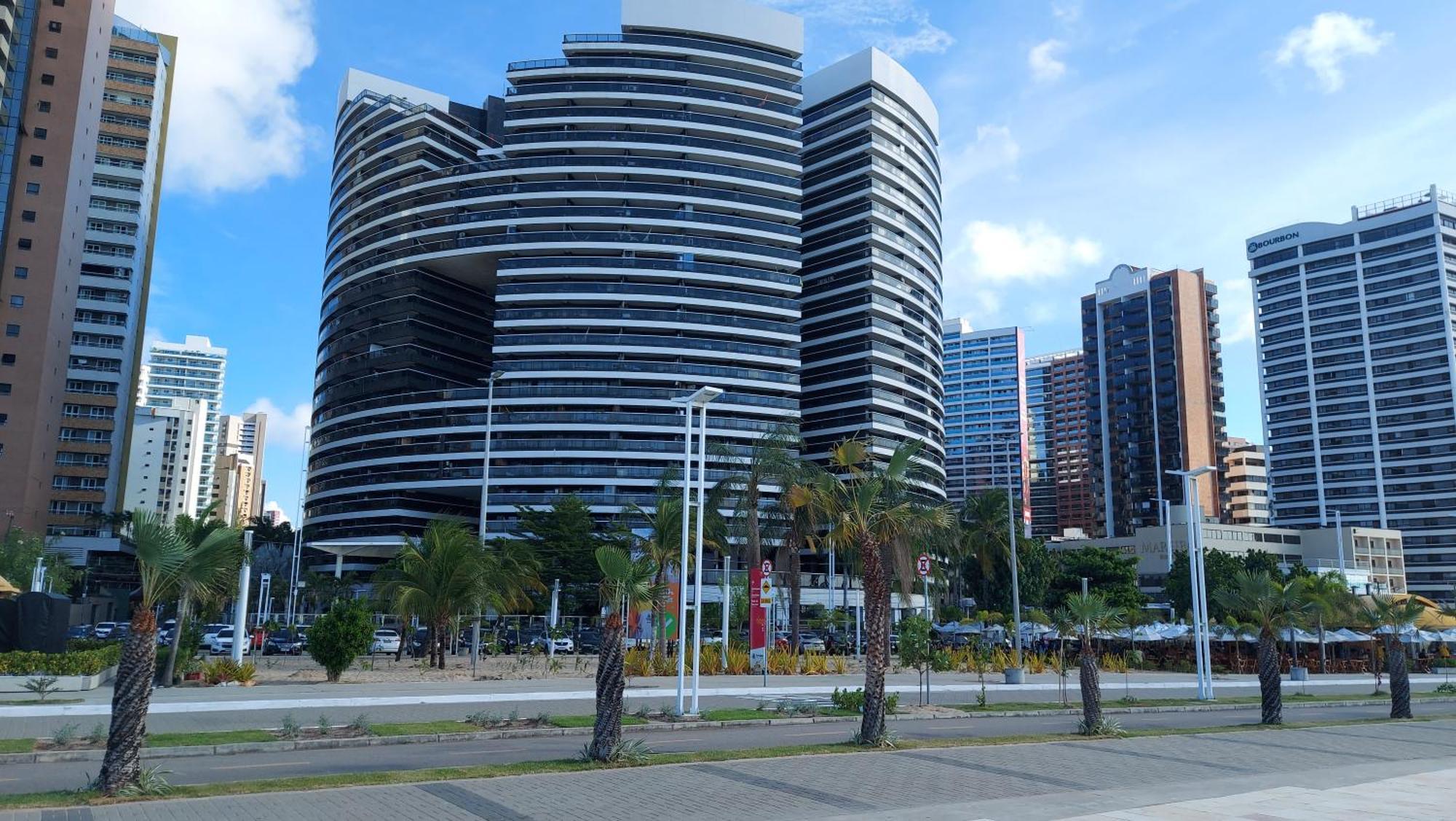 Ed Landscape 3 Quartos Frente Mar Apartment Fortaleza  Luaran gambar